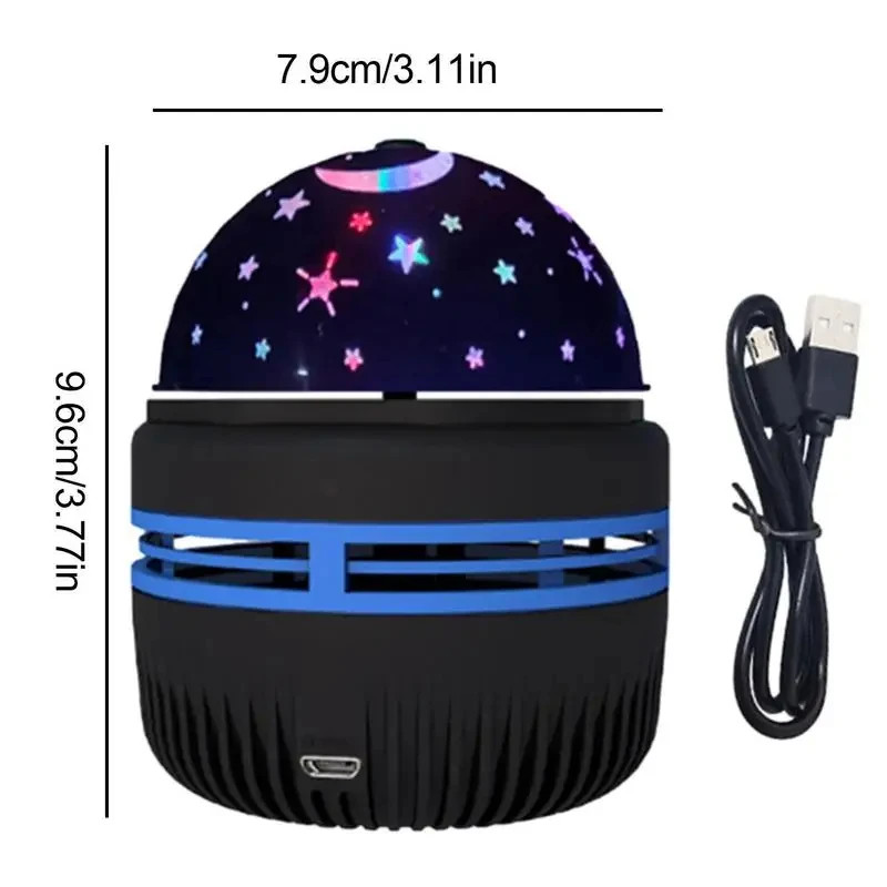 LED Starry Sky Night Lights USB Projector Lamp Magic Ball Moon Star