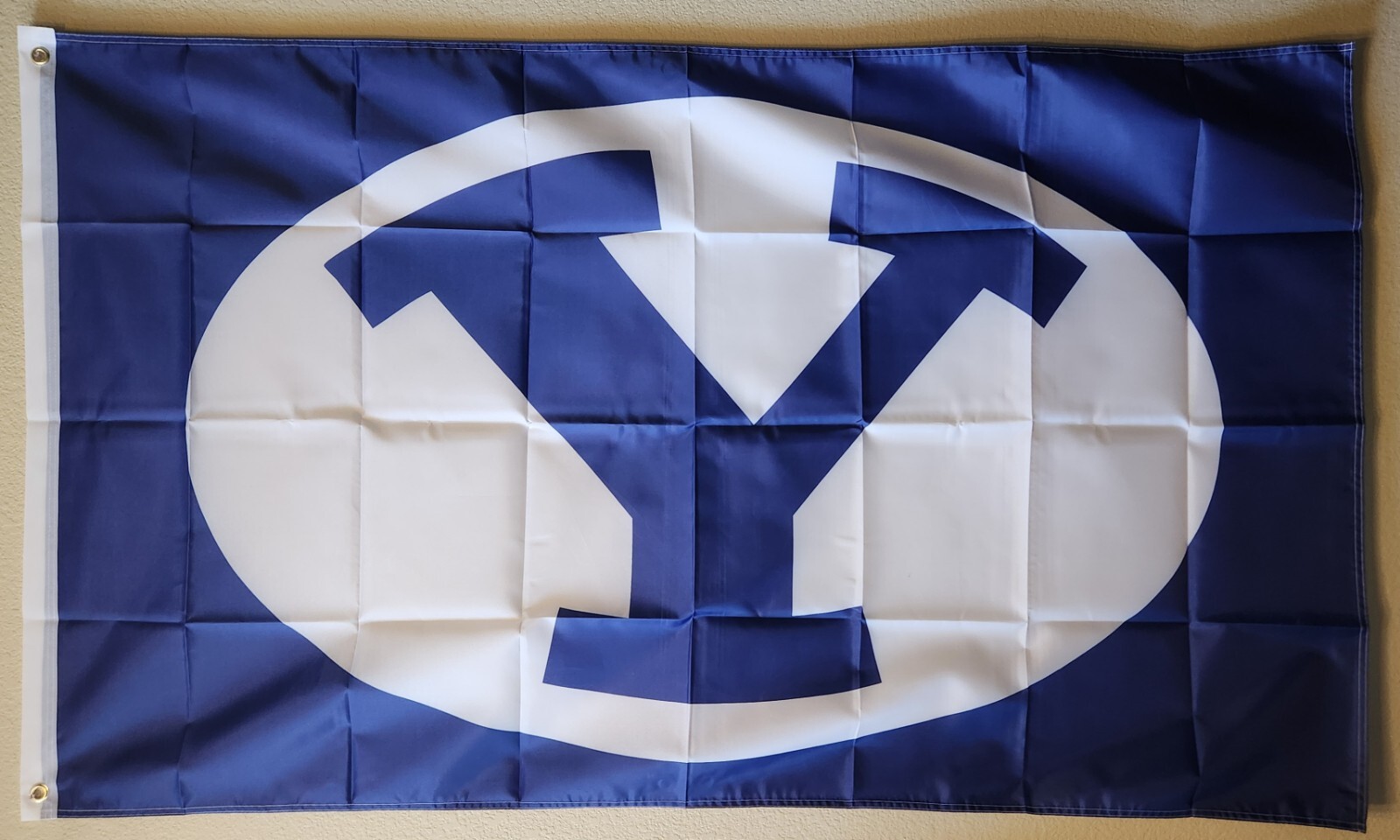 BYU Cougars NCAA Football Flag Double Side Print 3x5 Ft W/ Grommets
