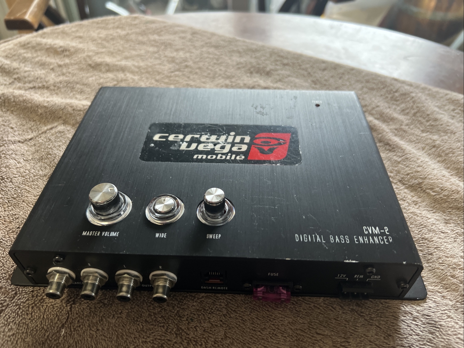 CERWIN-VEGA MOBILE CVM2 Bass Maximizer Processor electronic consumer