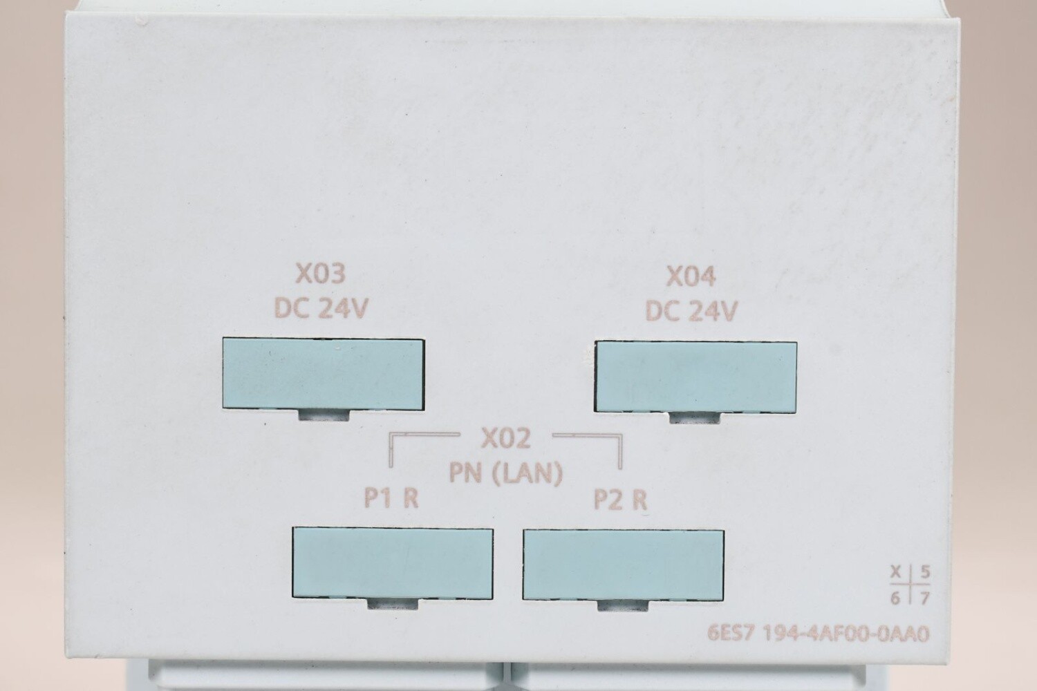 SIEMENS 6ES7194-4AF00-0AA0, Connection module, E04