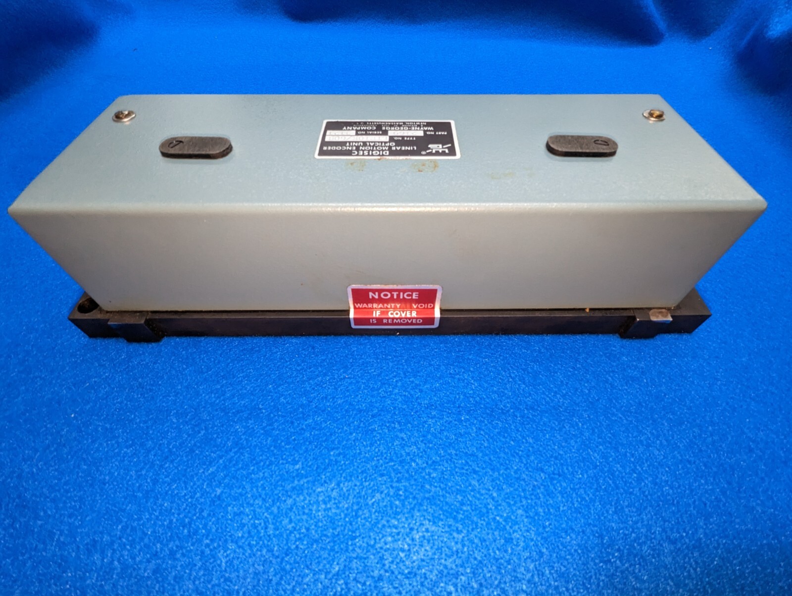 Wayne-George Model LIE10K/60S-2169 Motion Encoder, Linear, Optical Unit