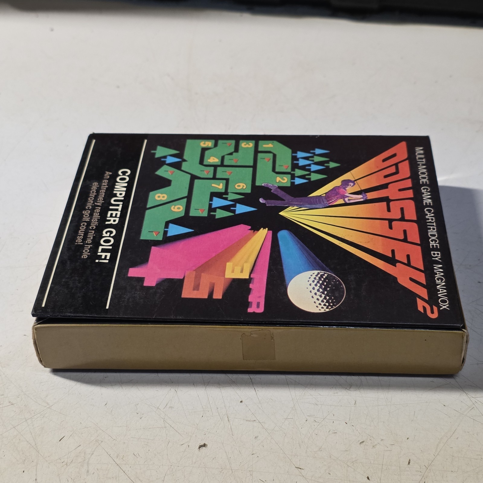 Magnavox Odyssey Computer Golf Game CIB w/ Box Manuals Inserts Vintage