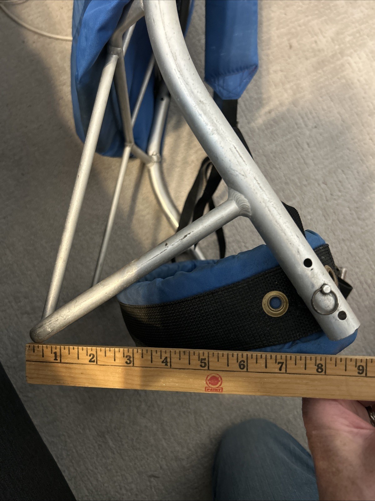 Vintage 70s (?) ALPENLITE SIERRA DESIGNS Backpack (blue) External Stand Frame