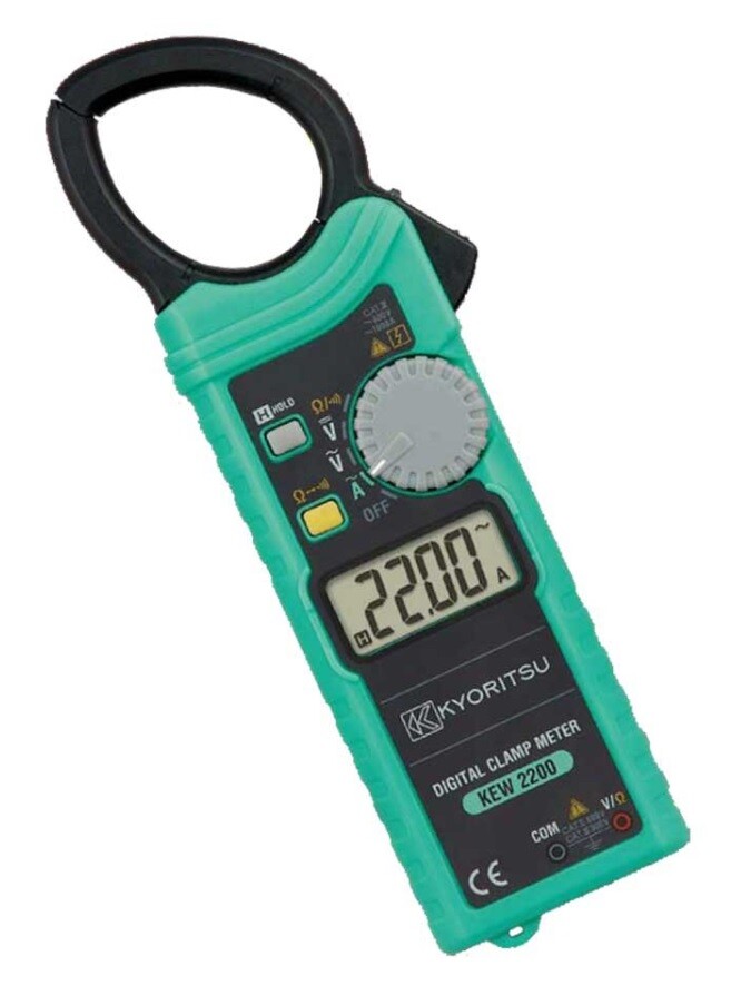 KYORITSU AC DIGITAL CLAMP METER KEW2200