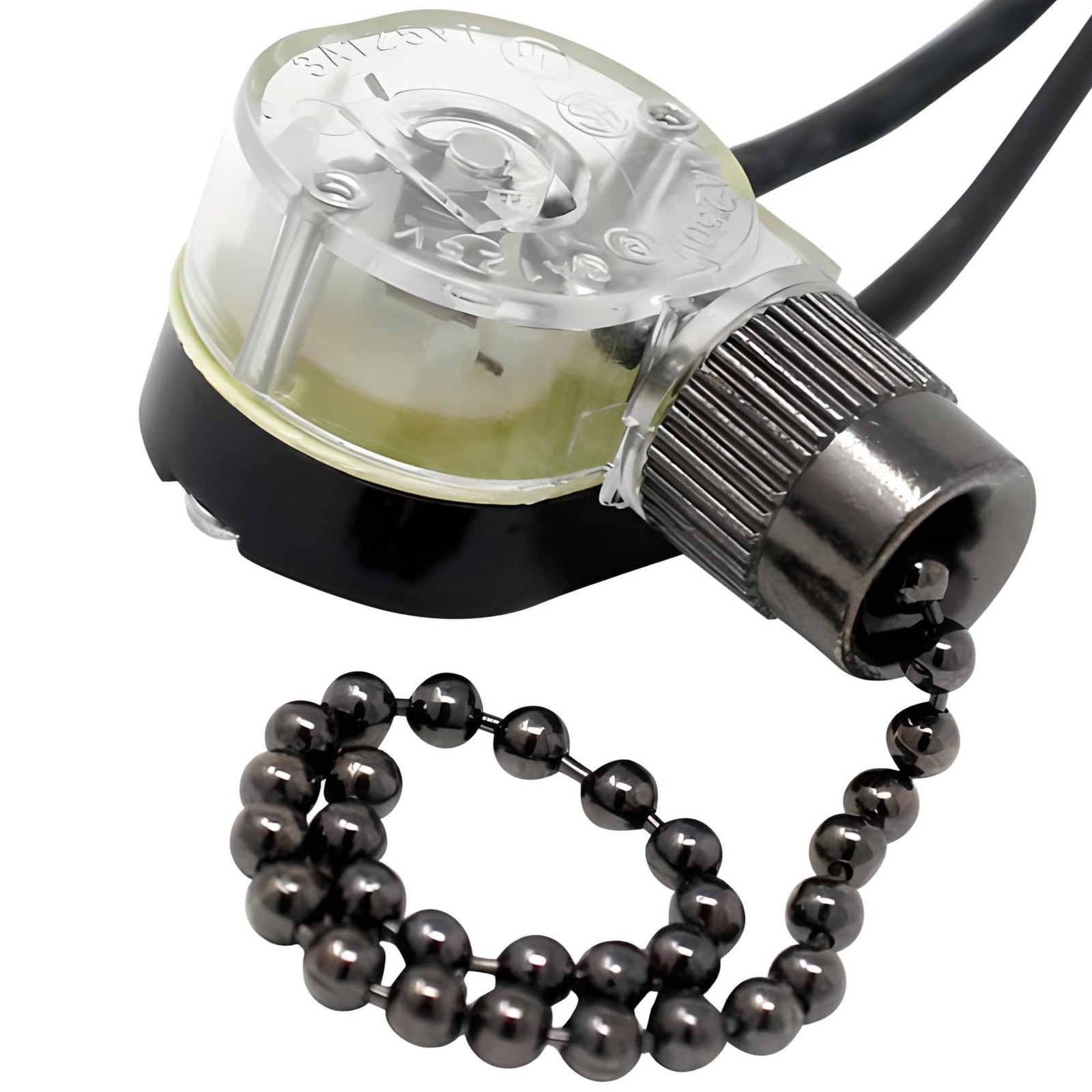 ZE109 E89885 2 Wire Pull Light Switch Replacement Repair Kit OnOff 1 Circuit ...