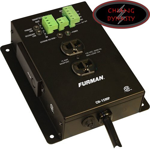 Furman CN-15MP Contractor Series SmartSequencing MiniPort 15A 120V, Outlets New