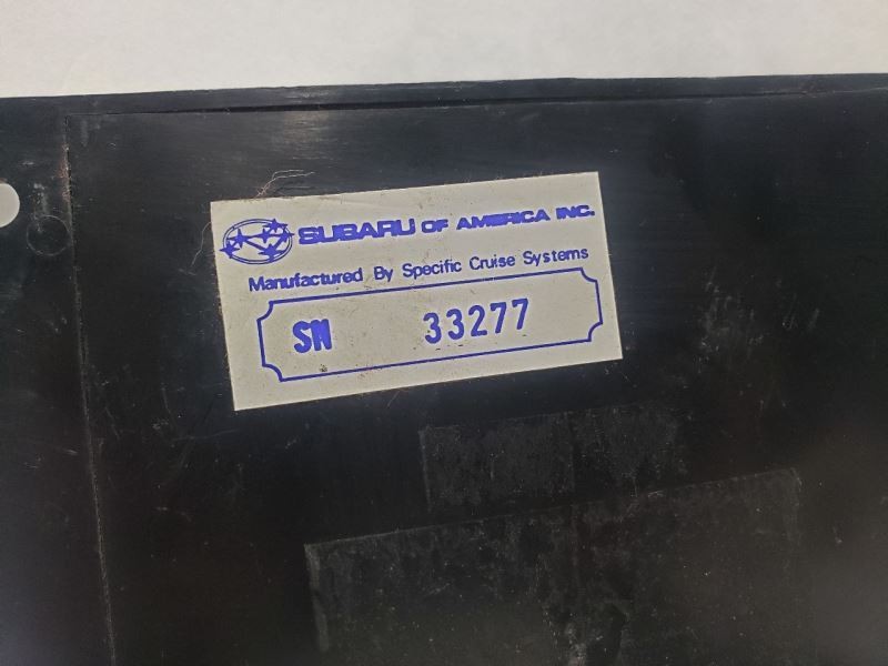 1984 Subaru Brat OEM Cruise Control Module 33277