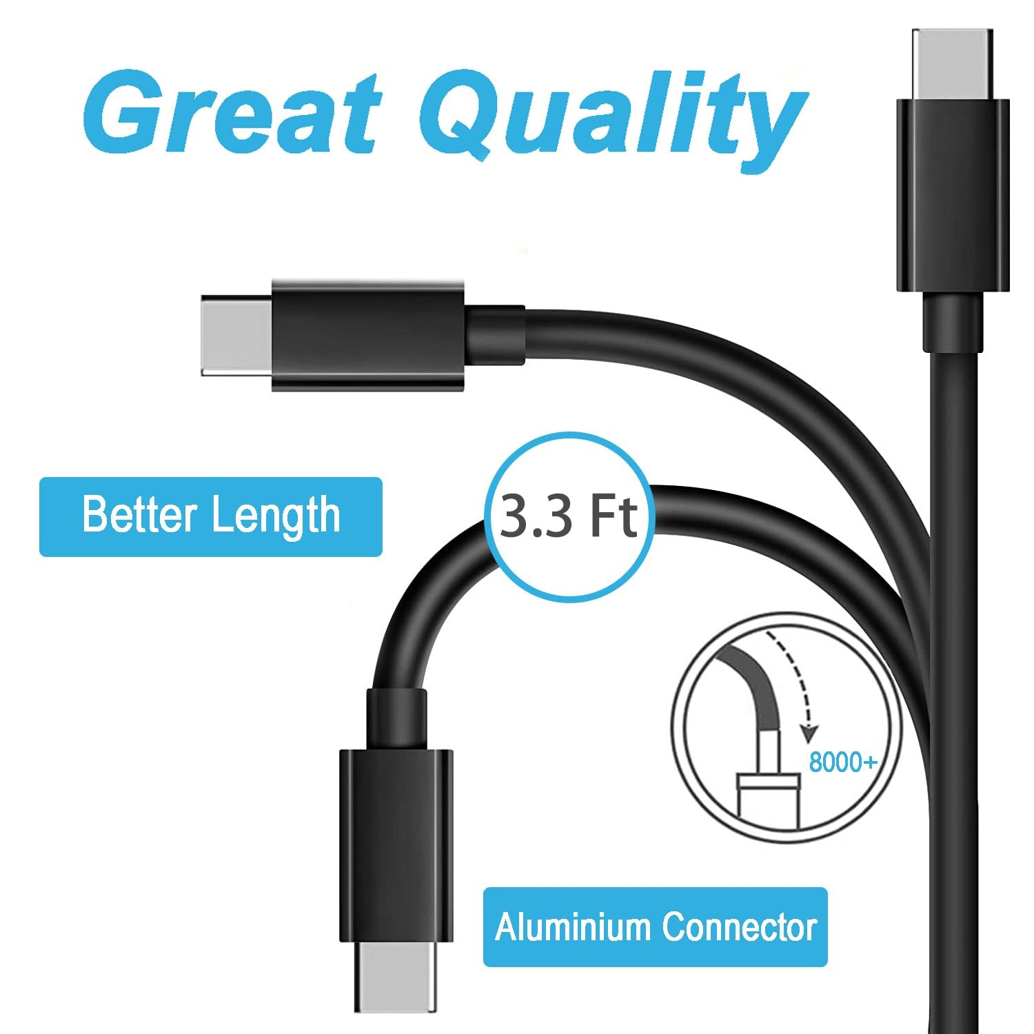 Solar Samsung TV Remote Charger Cord, Replacement Smart Control Black