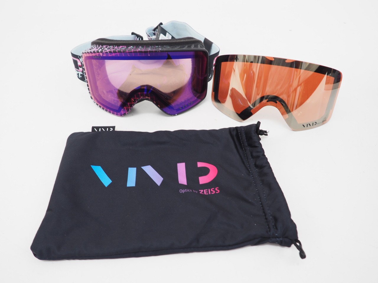 New! Giro Method Adult Winter Sport Goggle Purple Syndrome w/ VIVID Onyx Lens +