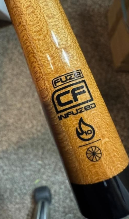 FUZE CARBON INFUZED KIELWOOD SHAFT 3/8 X 10 JNT 12.50M KAMUI SHIP FREE CASE FREE