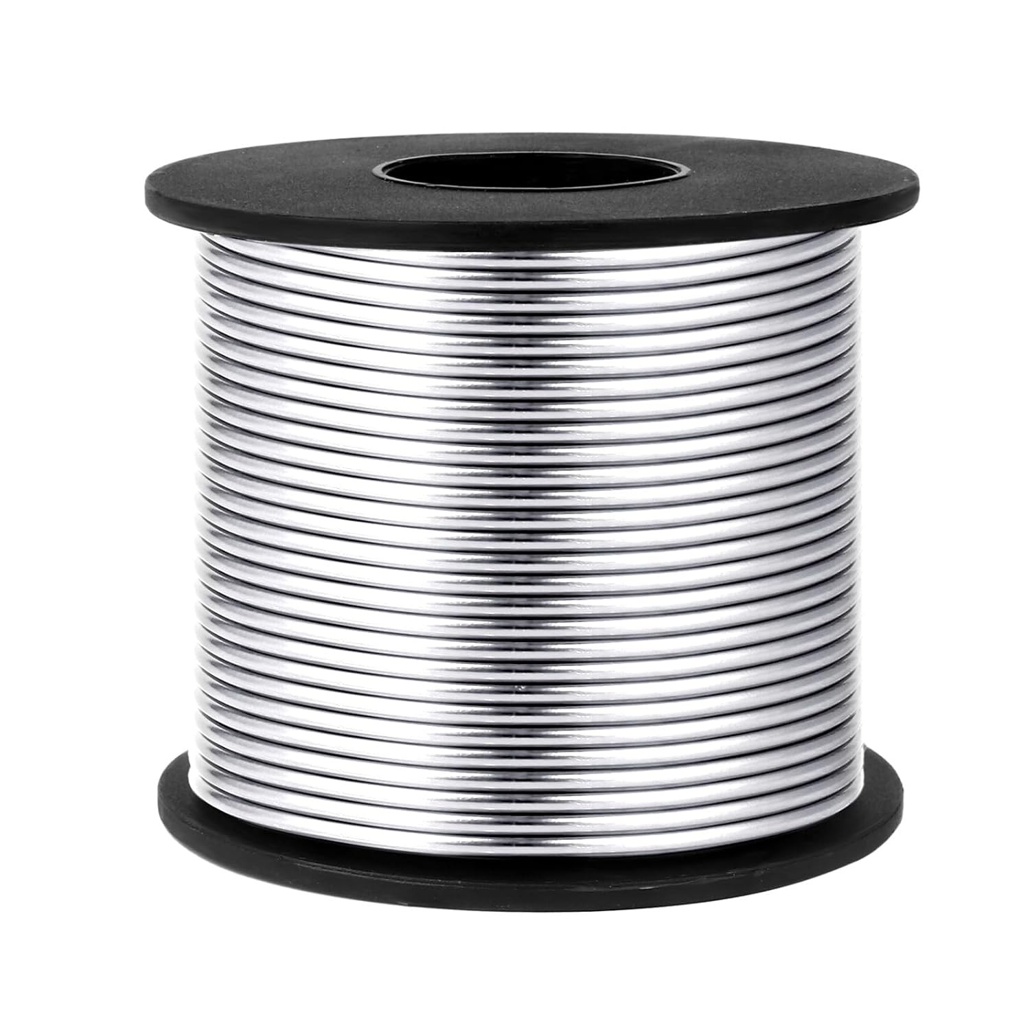 14 Gauge Aluminum Wire for Craft, 95 Feet 2mm Silver Bendable Flexible Aluminum