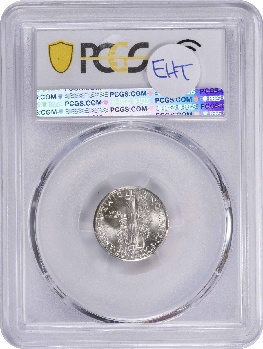 1944-D Mercury Silver Dime MS64FB PCGS