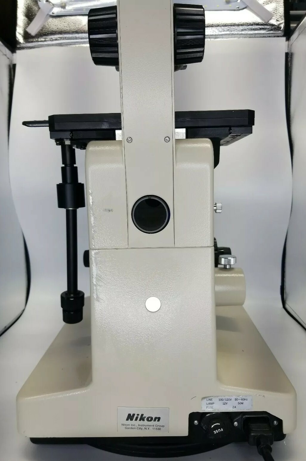 Nikon Diaphot Inverted Phase Contrast-2 ELWD 0.3 Microscope 803450