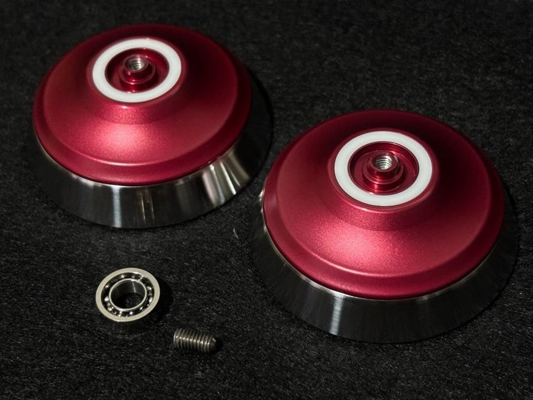 YoYoFactory Will (older model) Red Titanium Accelerator - Excellent Condition -