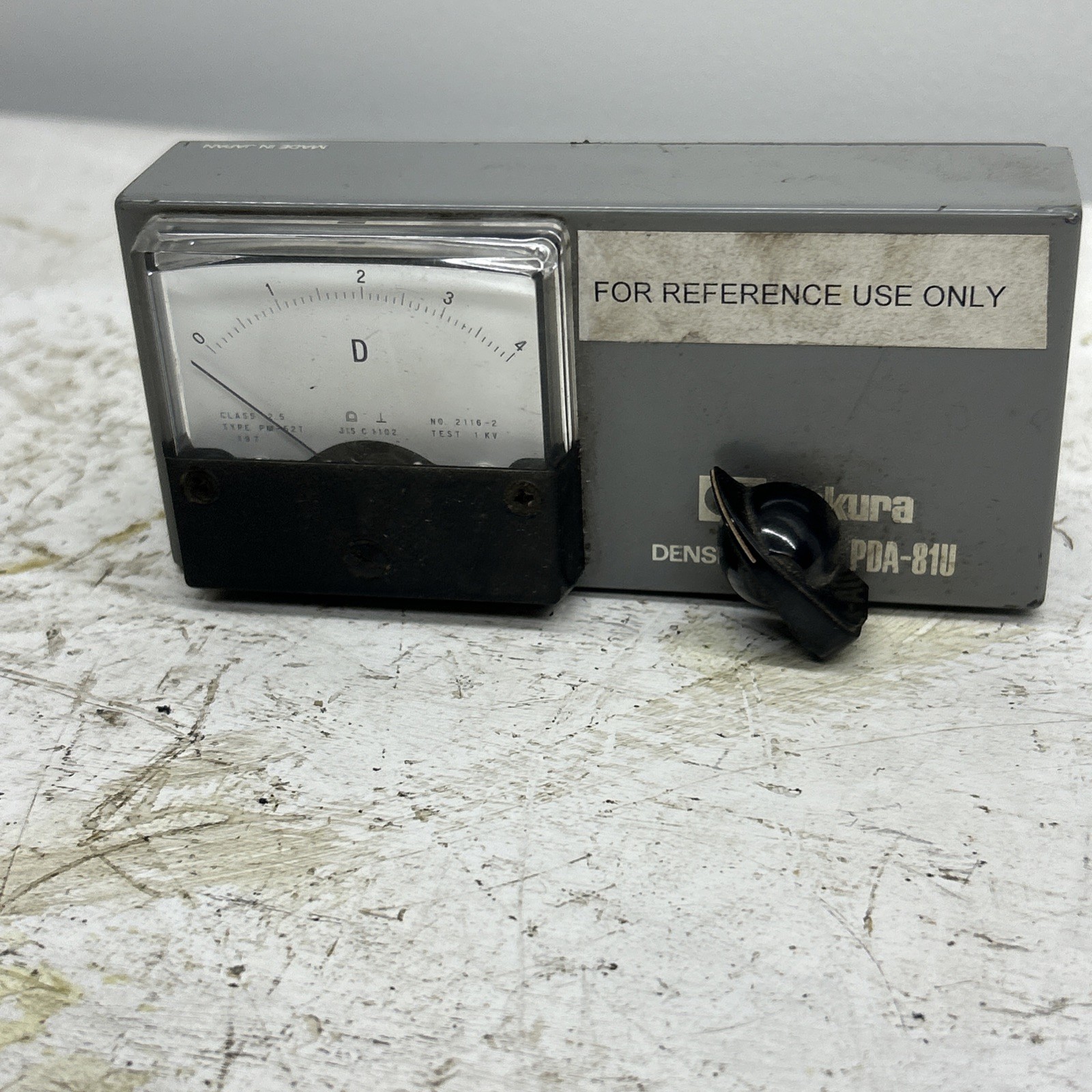 Sakura Densitometer PDA-81u. No.2116-2