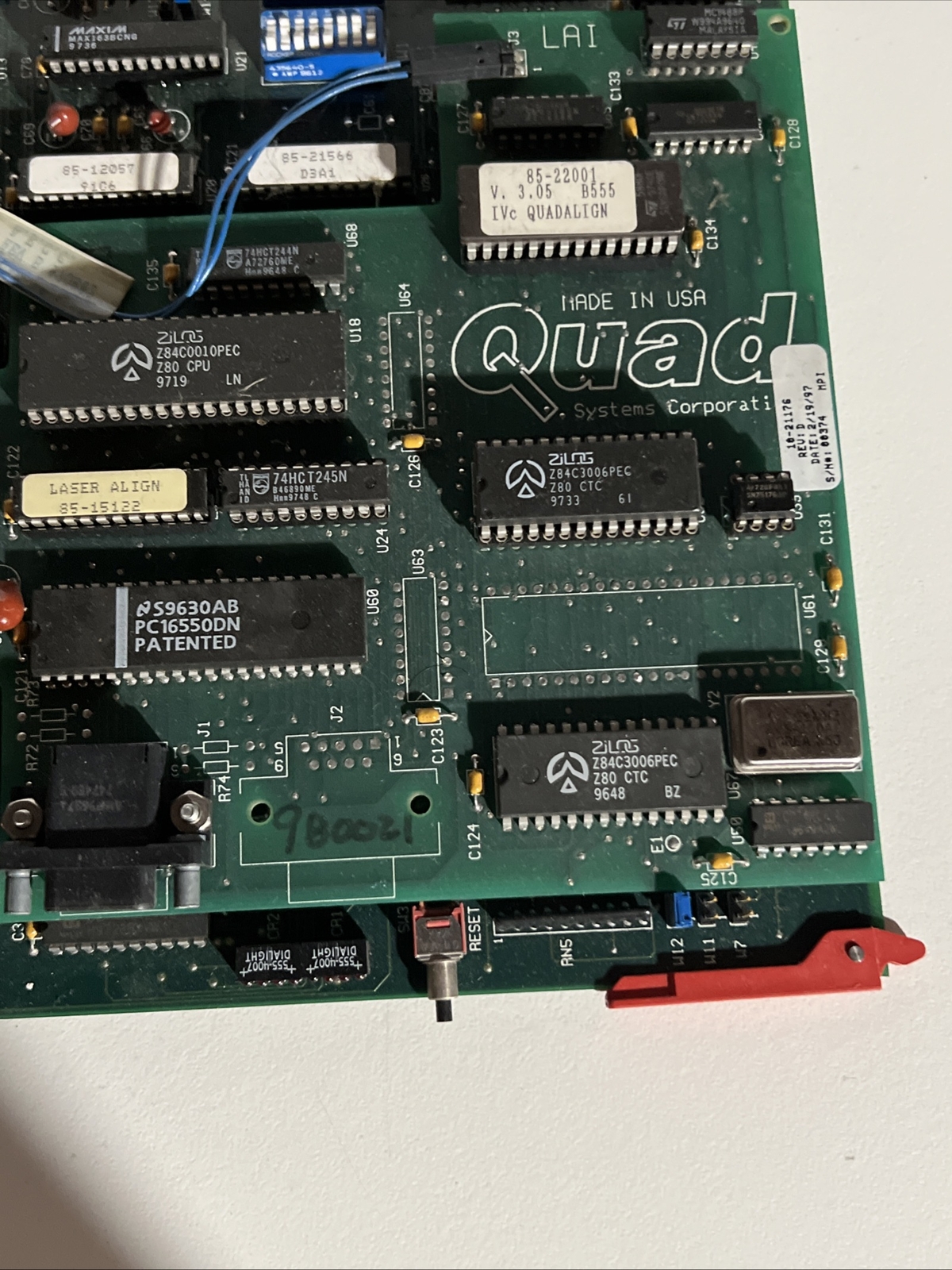 Quad systems EPCU 10-18279 rev C & 10-21176 rev D (untested See Pics)