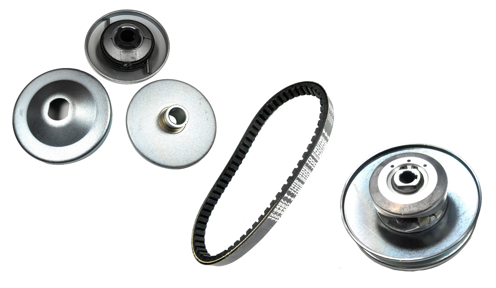 American Sportworks Black Widow Go Kart Torque Converter, Belt & Driven Pulley