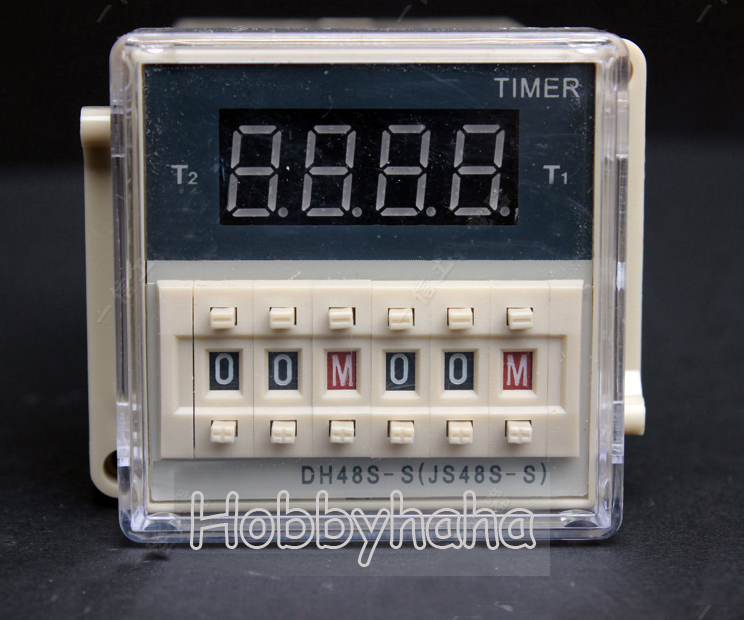 NEW 1pcs 24V DH48S-S Programmable dual control time delay relay