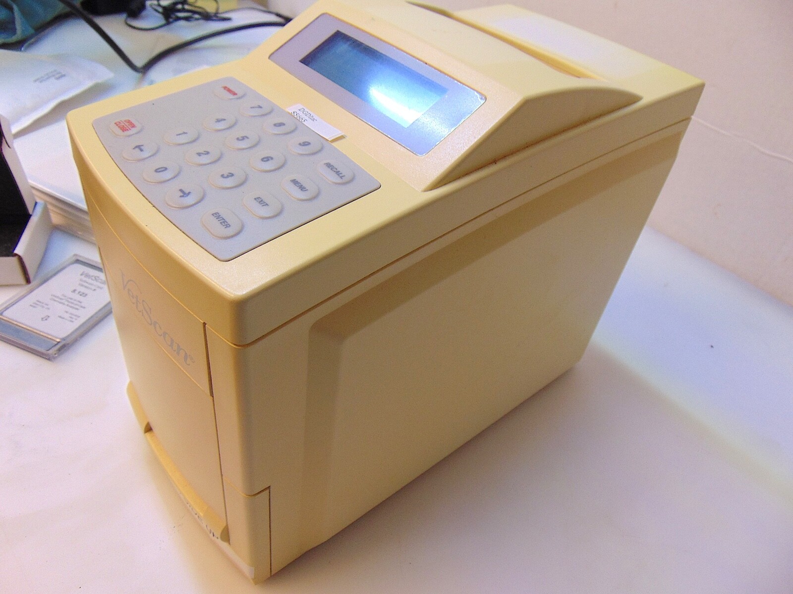 Vet Scan Point of Care Blood Analyzer Model 200-1000 With Power Supply S5665