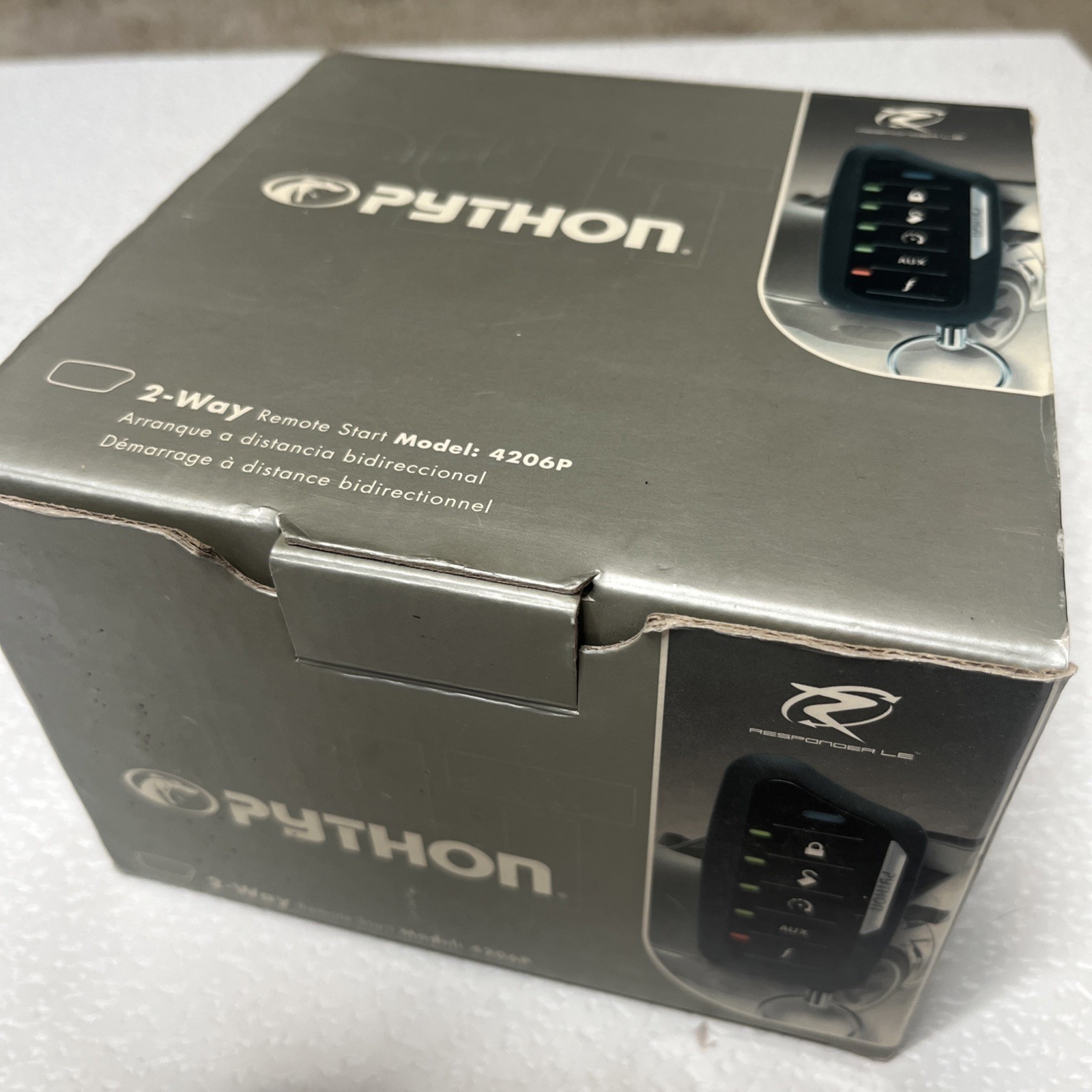 Python 4206P  1-Way Remote-Start System Open Box