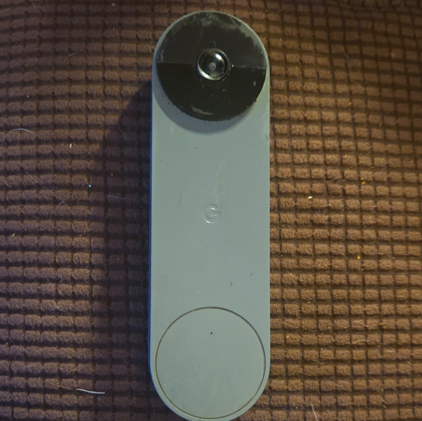 Ring Video Doorbell w/ Camera, Wireless Wi-Fi, Alexa, Silver/Black