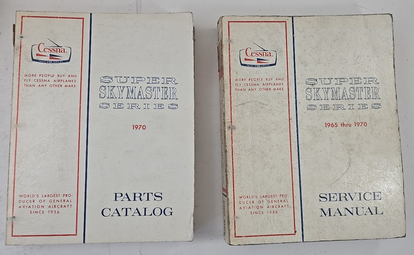 1969 Cessna Super Skymaster Series Parts Catalog & Service Manual 1965 -1970