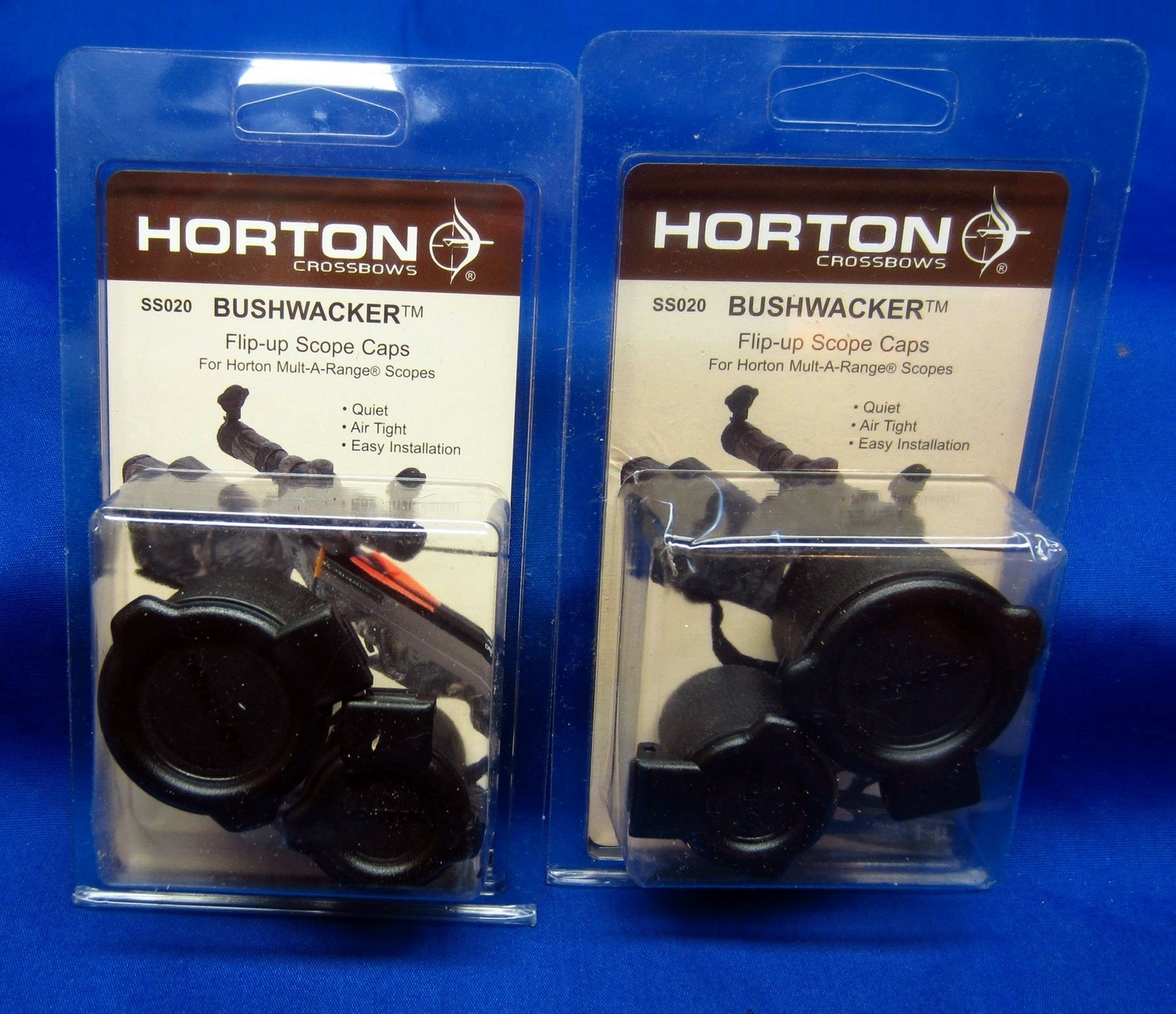 Genuine Horton BUSHWACKER Flip-up Caps for SS047 Mult-A-Range Scope Crossbow