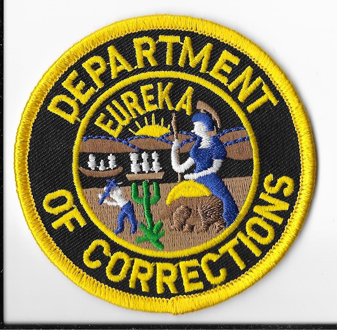California Department of Corrections Shoulder Patch V1