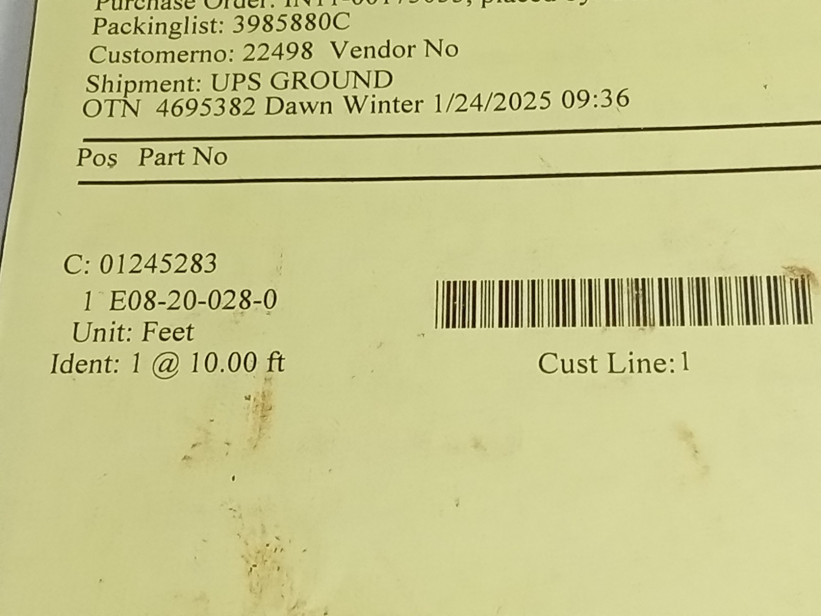 igus E08-20-028-0 Easy Chain 10 FT (L6A)