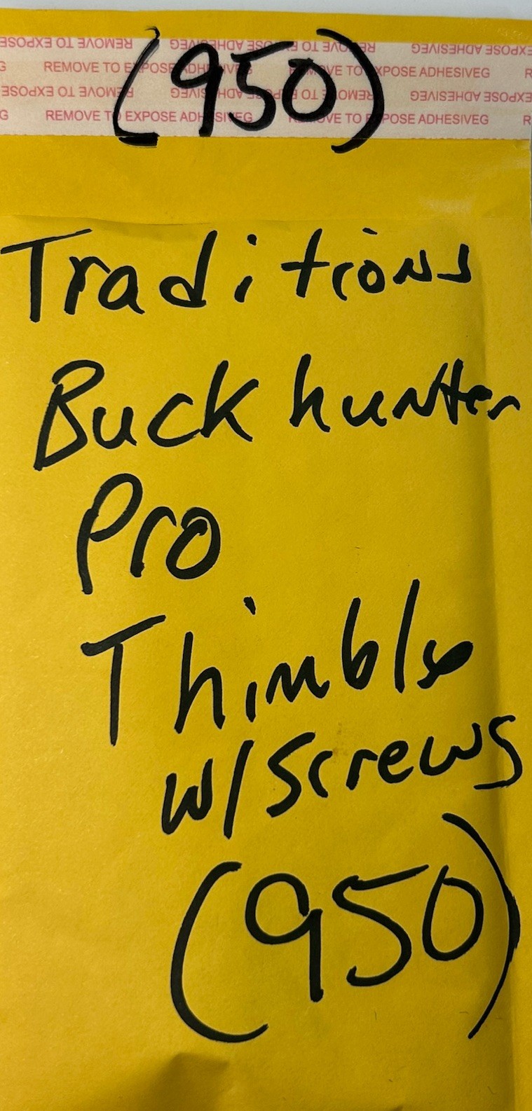 Traditions Buckhunter Pro In line Inline Muzzleloader Thimble With Screws