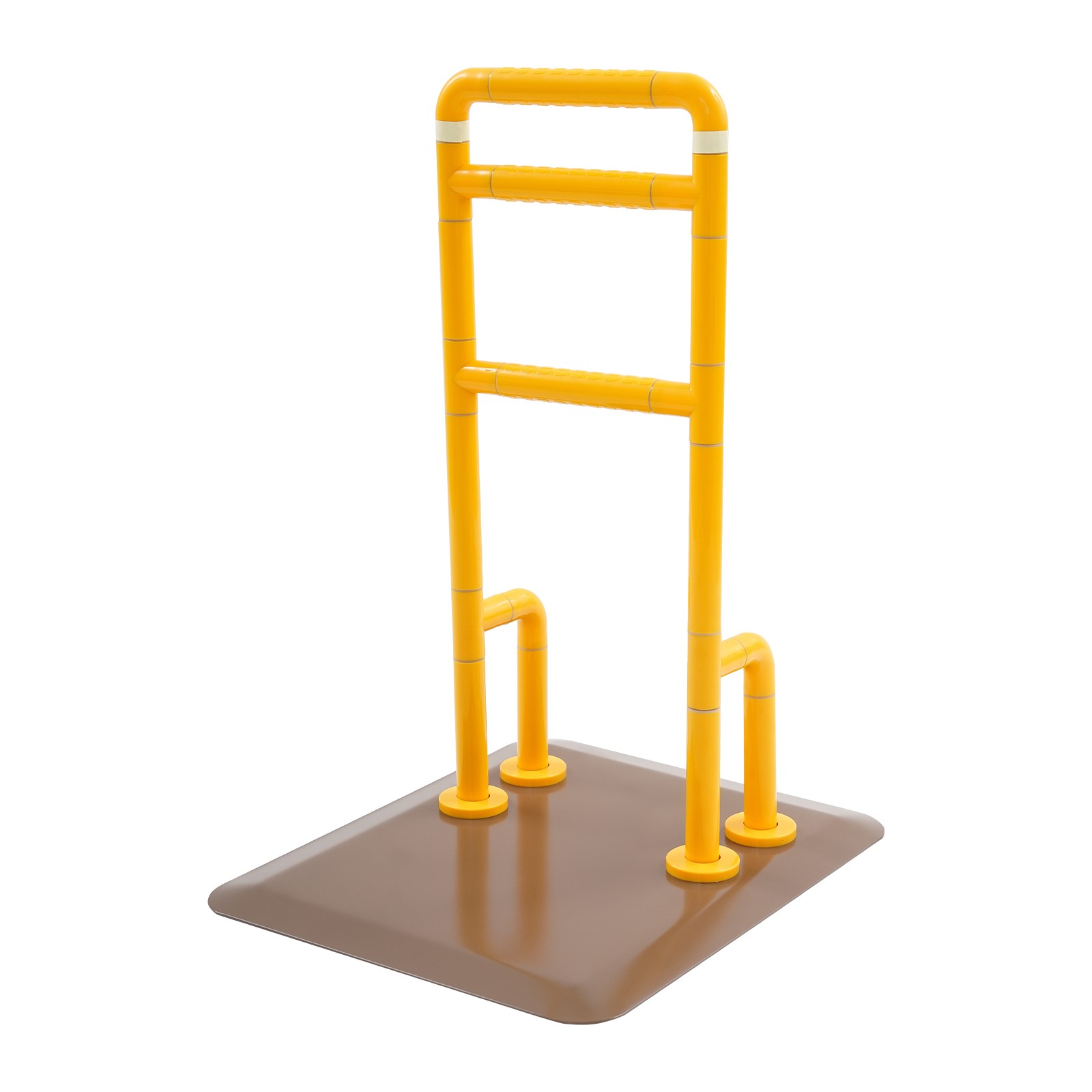 3-Level Stand Assist Handrail Floor Mount Yellow for Bed & Sofa
