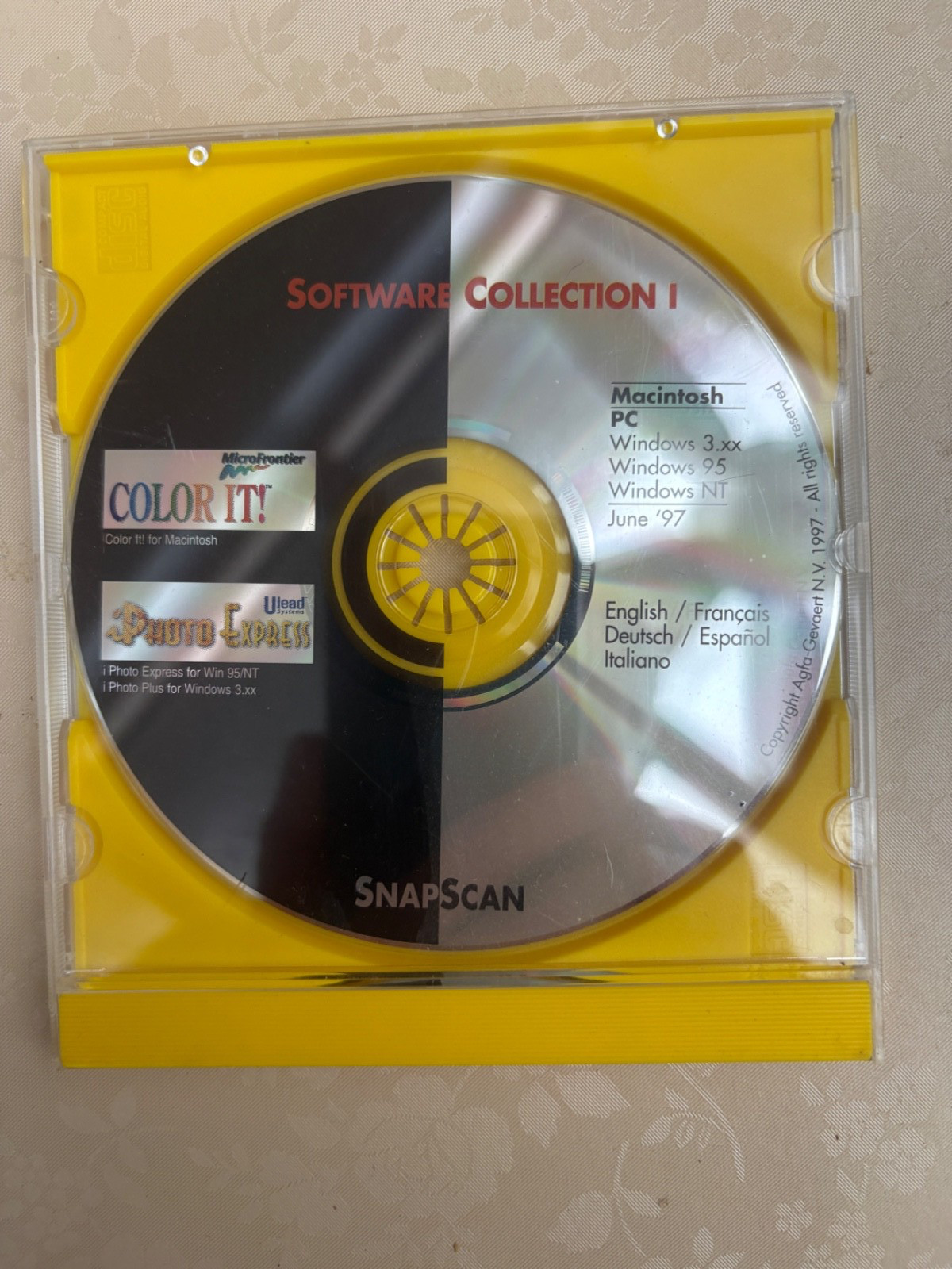 1997 MICRO FRONTIER SOFTWARE COLLECTION I COLOR IT MACINTOSH PC WINDOWS VERSIONS