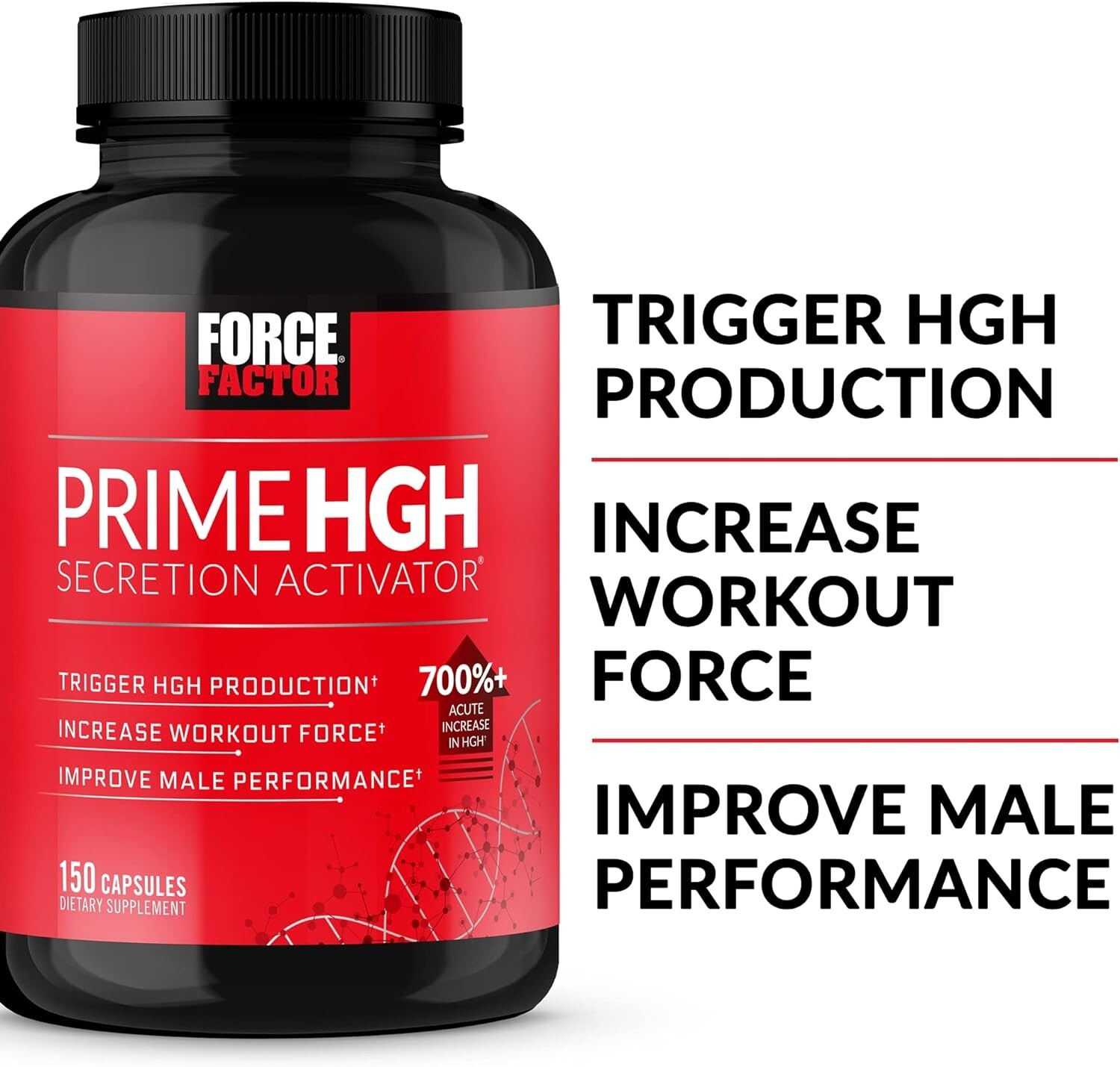 Force Factor Prime Secretion Activator, Supplement for Men 150 cap