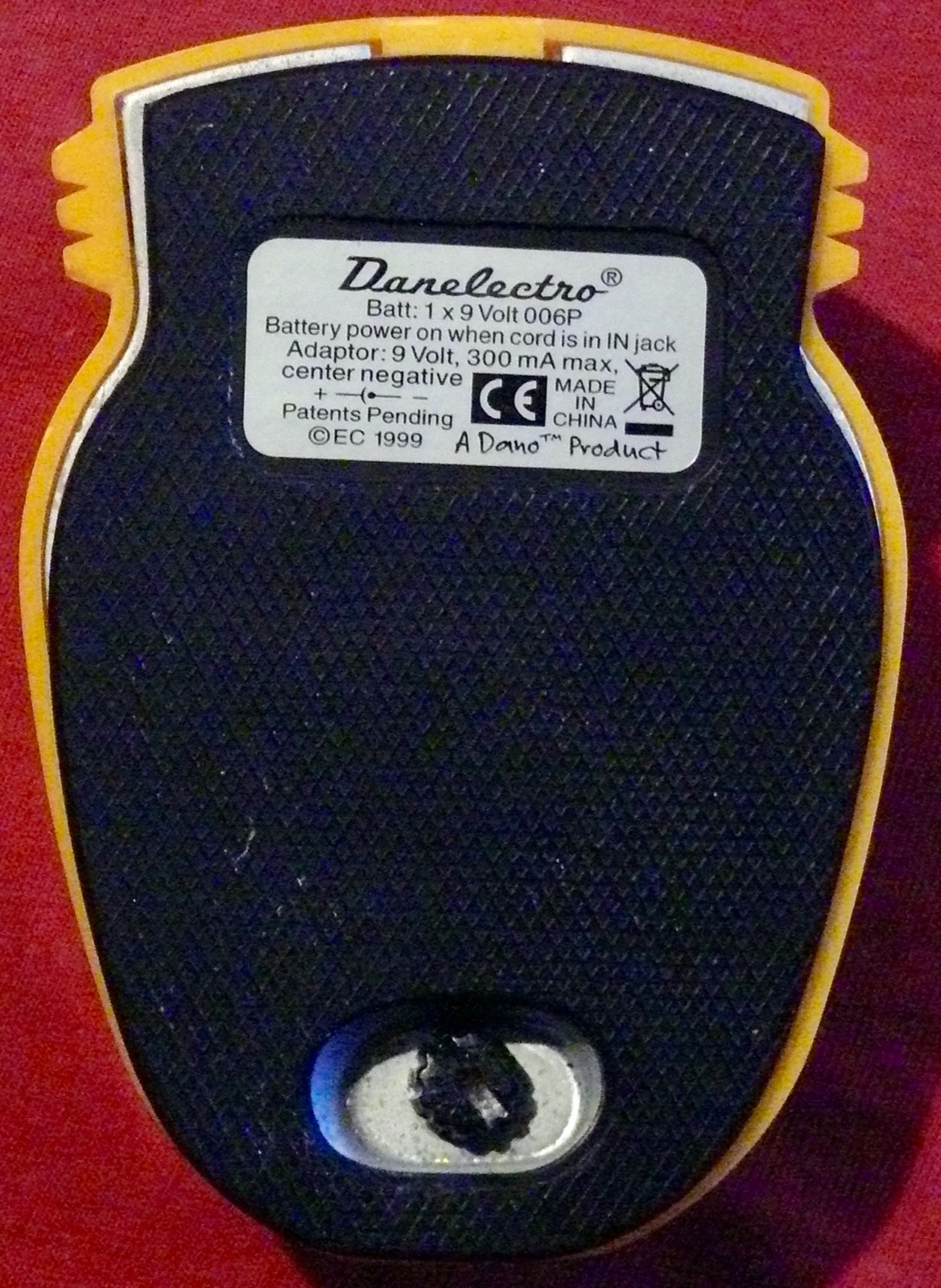 Danelectro Grilled Cheese Distortion Guitar Effect Pedal