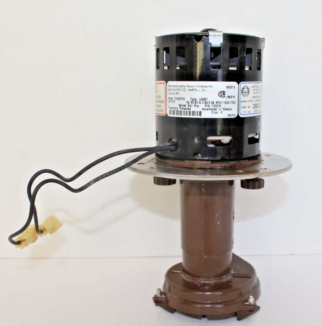 Bunn-O-Matic Part # 28620.0000 Used Pump 120 volt Tested and Runs Great