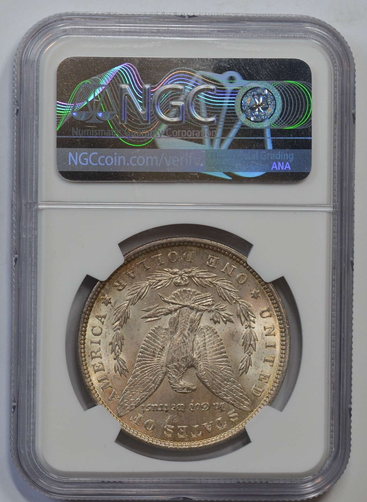 1896 Morgan Silver Dollar, NGC MS63, Brilliant Uncirculated, Nice Strike, C8286