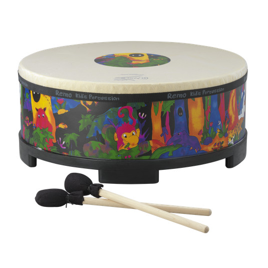 Remo - KD-5818-01-CST - **Remo Asia**, Kids Percussion, Gathering Drum, 18"