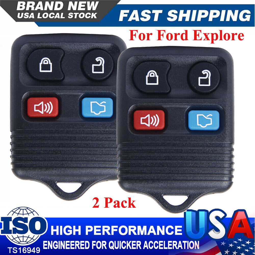 4-Button Remote Control Car Key Fob Clicker Transmitter For Ford Focus 2003-2014