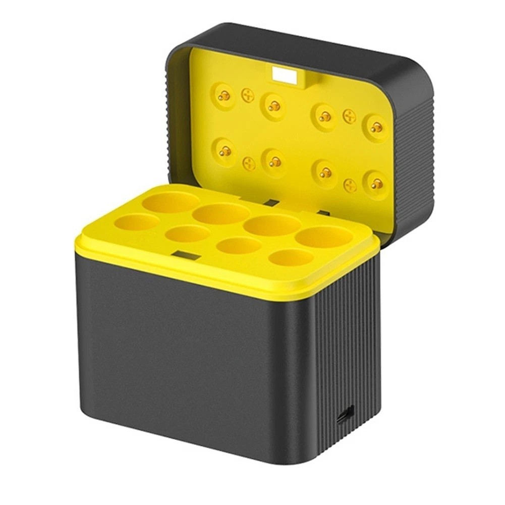 Smart Indicator Eight Slot Lithium Charger Box for AA Batteries Outdoor