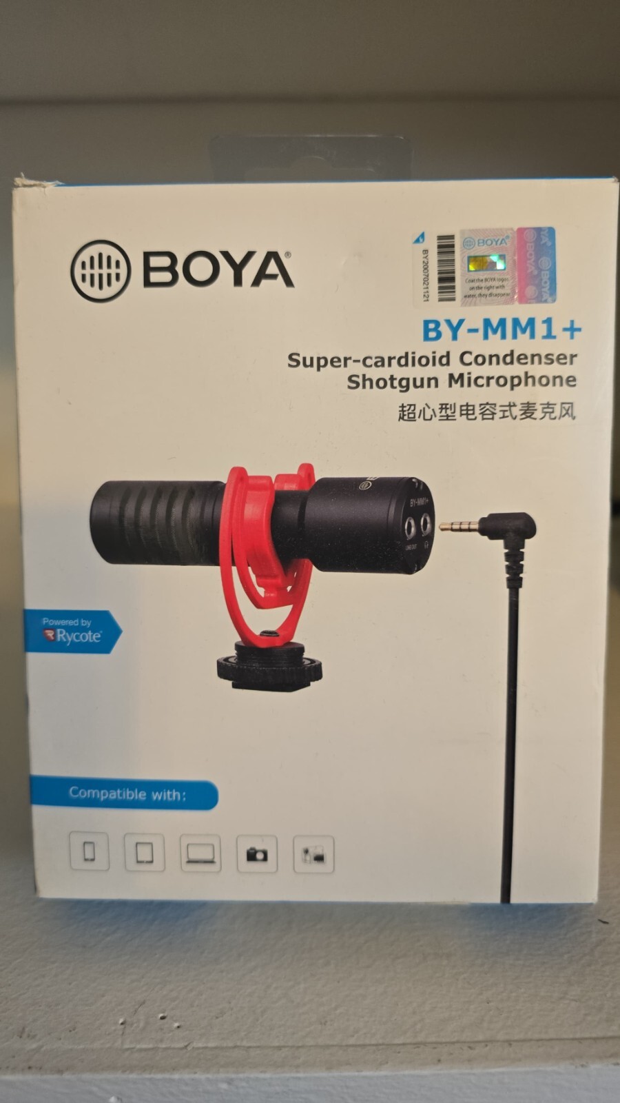 BOYA BY-MM1+ Cardioid Microphone