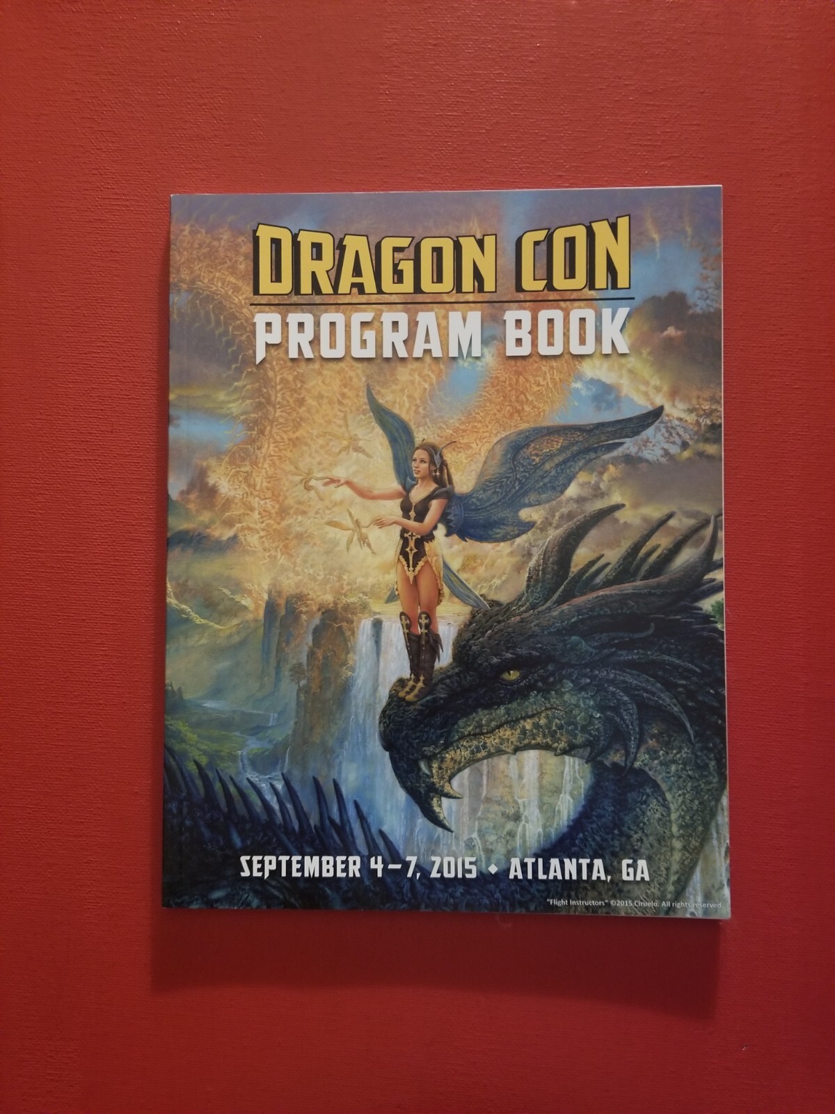 DRAGON CON CONVENTION PROGRAM - VF/NM - 2015