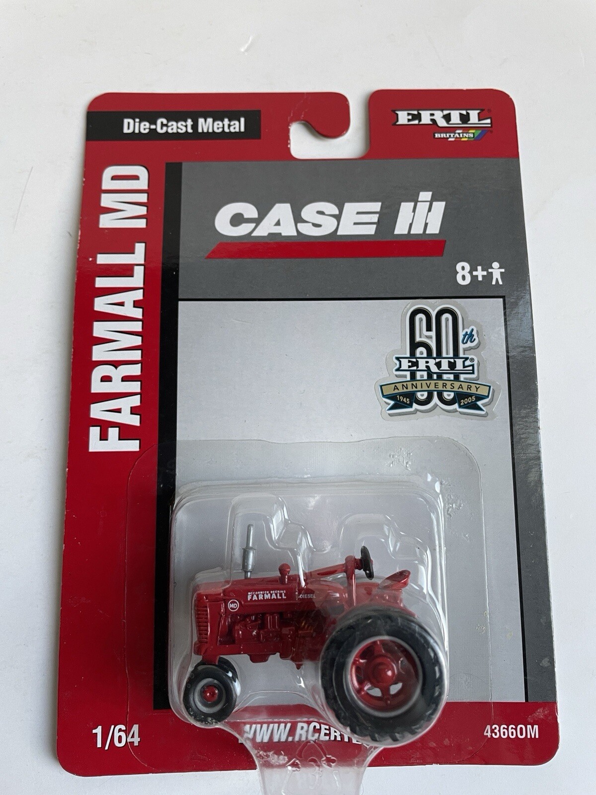 ERTL Britains Case IH Farmall MD 1/64 (B4)