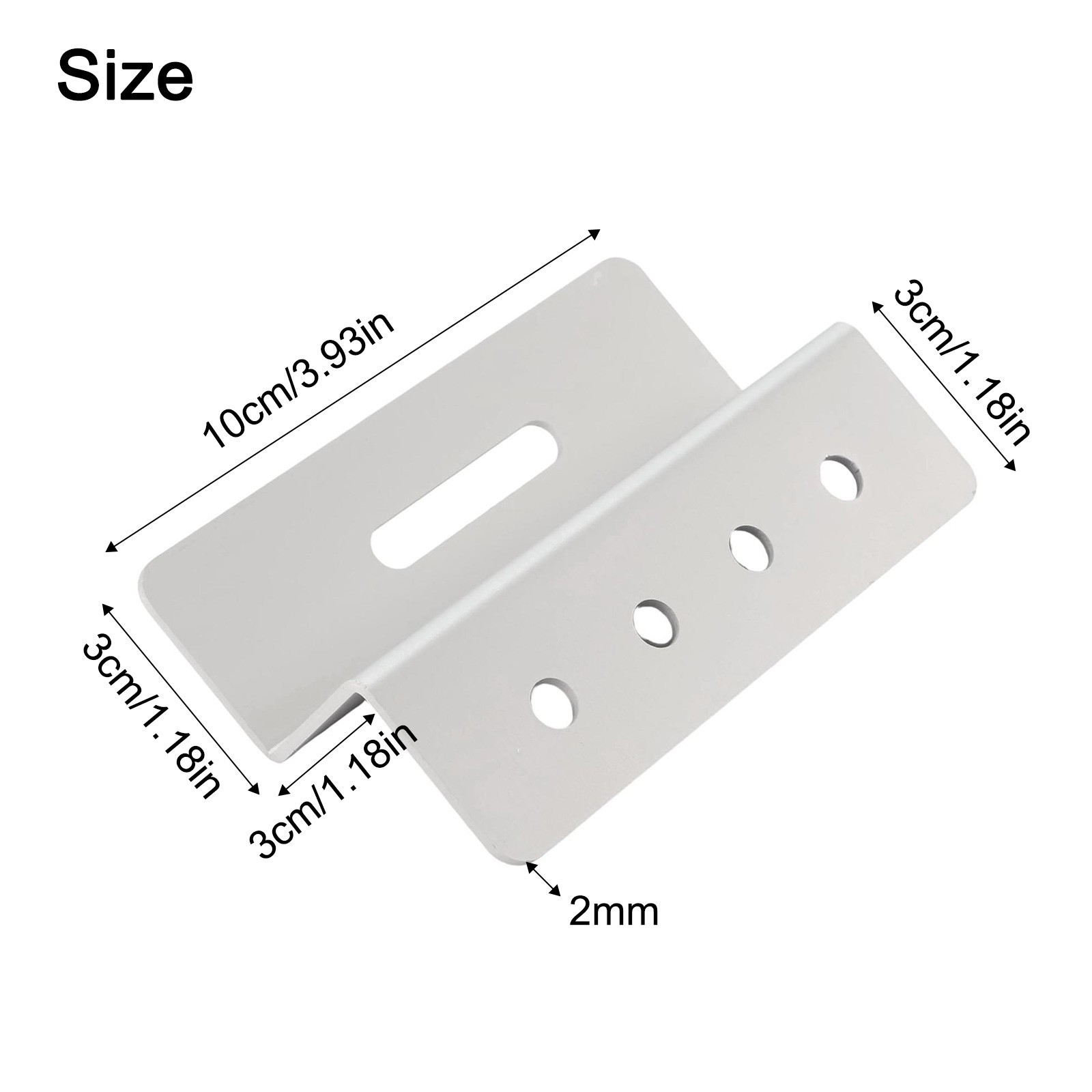 Aluminum Z Brackets Easy Installation Brackets Lightweight Mounting Solution
