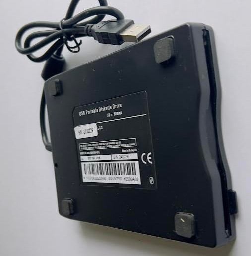 USB 2.0 Portable External 3.5" Floppy Disk Drive USB FDD Reader PC Mac
