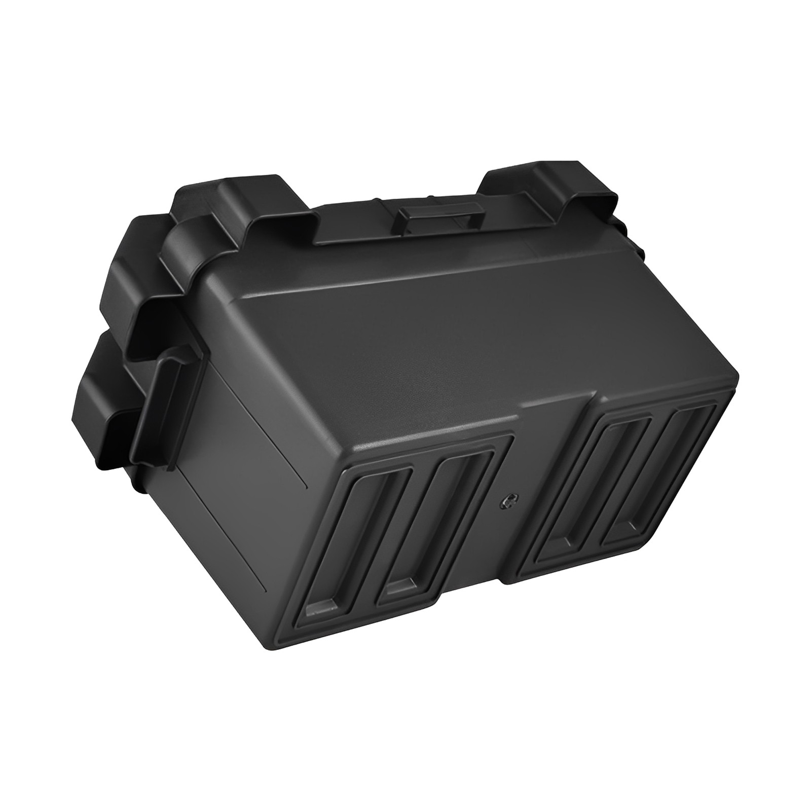 Large Battery Storage Box Car RV Portable Battery Case Universal Battery Box