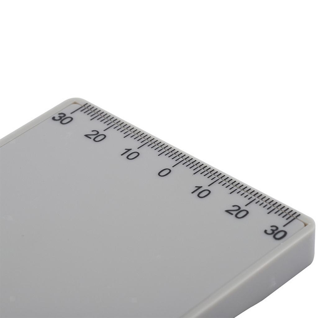 Durable Eyeglasses Measuring Ruler Optical Angle Accurately Professional