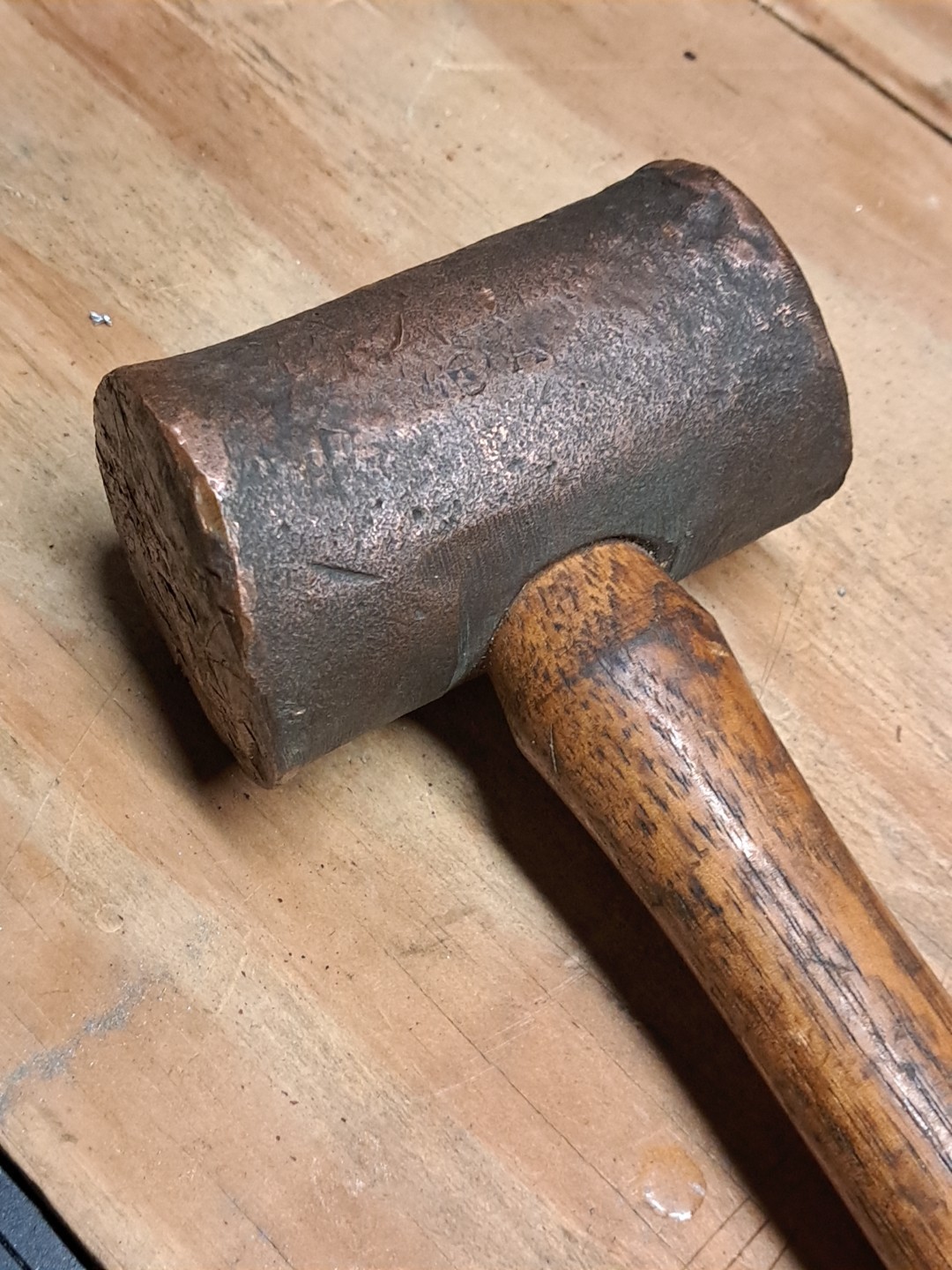 Temco #6 6lb. Solid Copper Sledge Hammer
