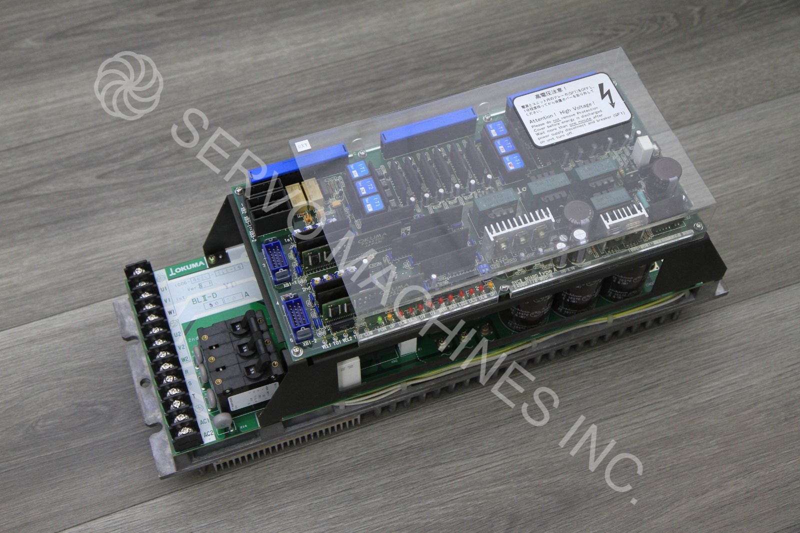 OKUMA BLII-D50/50 A BL2 - D50/50 A SERVO AMPLIFIER WITH 1 YEAR WARRANTY