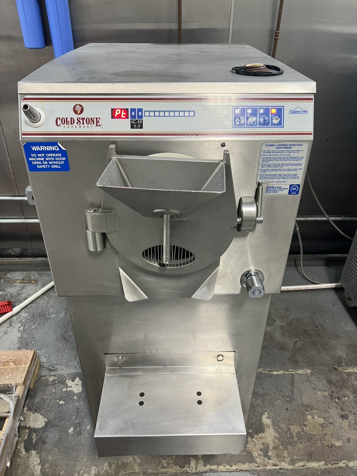Coldstone LB 502 Gelato & Ice Cream Machine Batch Freezer 20QT, Excellent Cond.