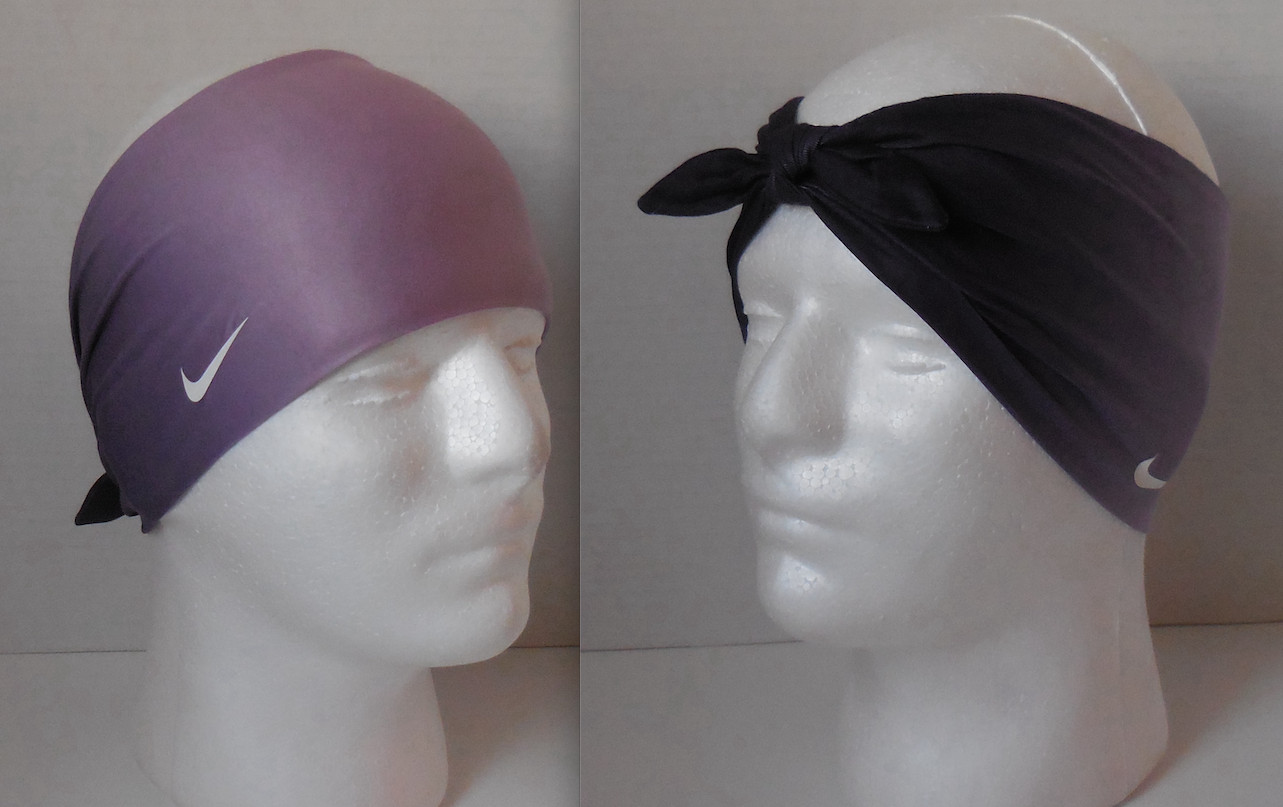 Nike Printed Central Headband 2.0 Adult Unisex Purple Dynasty/Plum Fog/White